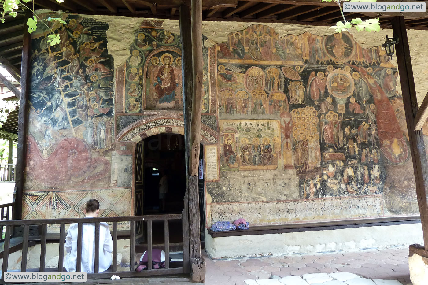 Melnik - Rozhen monastery frescos